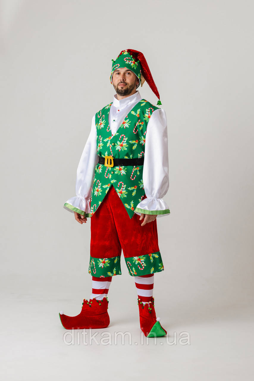 Костюм Ельфа святковий 48-52, фото 1