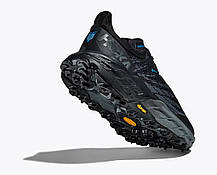 Кросівки для бігу чоловічі Hoka Speedgoat 5 GTX SPIKE 1133550 BBLC BLACK / BLACK, фото 6