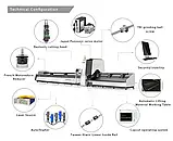 Лазерний верстат G-weike LF60M для різання труб, фото 8