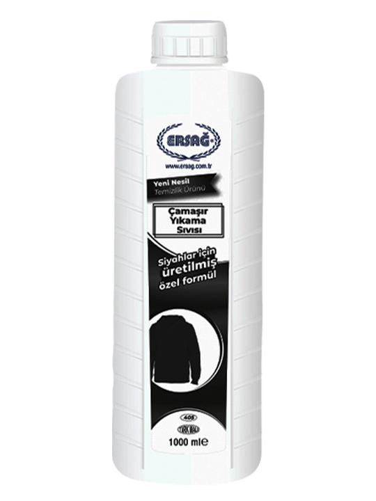 РІДКИЙ ПОРОШОК ДЛЯ ЧОРНОГО 1000 МЛ від ERSAG, фото 1