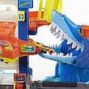 Автотрек Хот Вілс Атакуюча акула Hot Wheels Attacking Shark Escape HDP06, фото 4