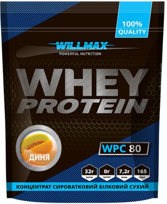 Протеїн концентрат Willmax Whey Protein 80 920 g диня