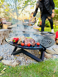 Кострова чаша  LOFT king size 760мм 6мм (вкрита вогнетривкою фарбою).