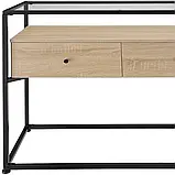 Стіл — консоль у стилі Loft Reading дуб Сонома, фото 3