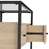 Стіл — консоль у стилі Loft Reading дуб Сонома, фото 5