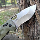 Ніж складний SOG Kiku XR олива, підшипник, фото 5