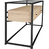 Стіл — консоль у стилі Loft Reading дуб Сонома, фото 6