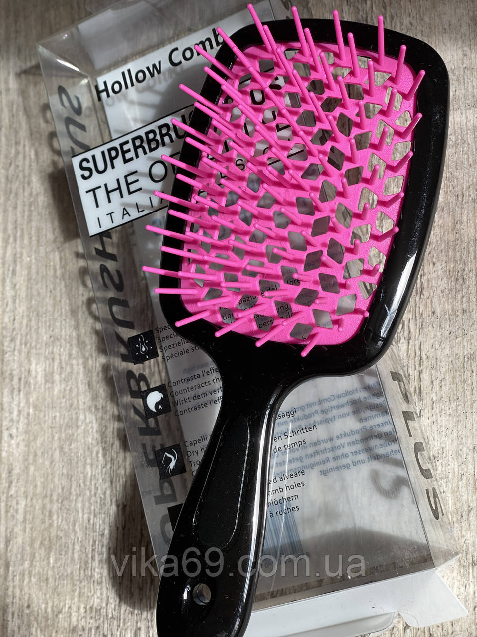 Гребінець для волосся Janeke SuperBrush The Original