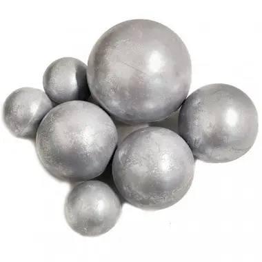 Шоколадні сфери “Срібні", 7 шт., фото 1