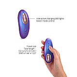 Вакуумний кліторальний стимулятор Love To Love DREAMER – IRIDESCENT NIGHT, пестощі язичком, пульт - SX1107, фото 3