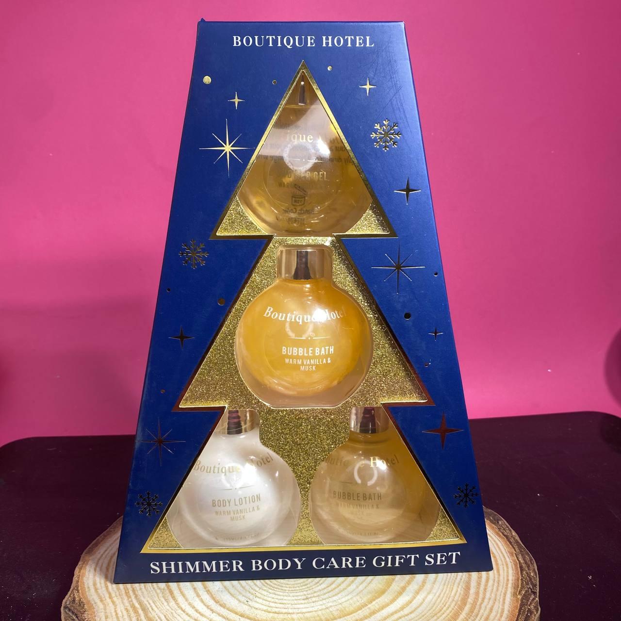 Подарунковий набір  МК Cosmetics Shimmer Body Care Gift Set Vanilla Musk, фото 1