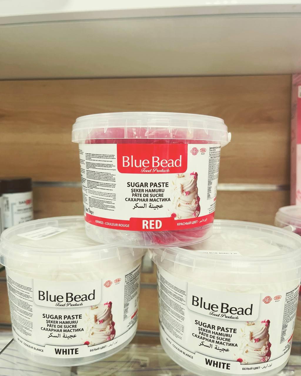 Мастика Blue Bead біла, 1 кг, фото 1