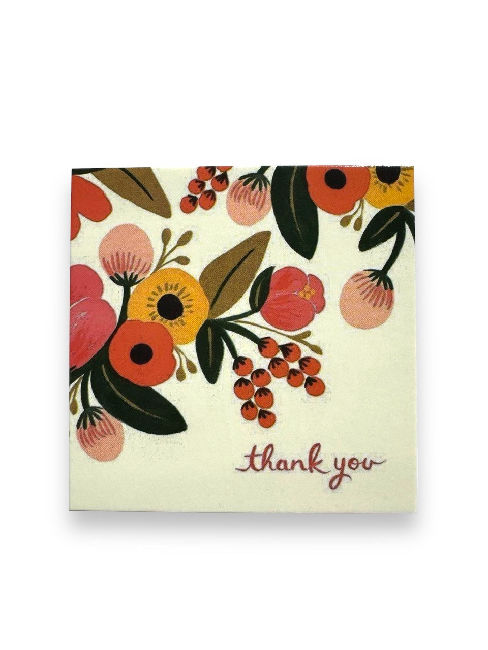 Листівка "Thank you", 88*88
