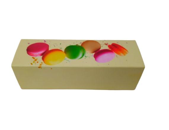 Коробка-футляр ніжно-жовта "Macarons", 170*55*50