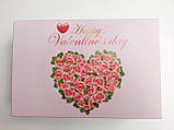 Коробка "Happy Valentine's Day" для еклерів, 225*150*60, фото 4