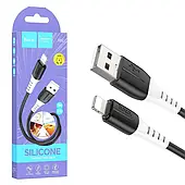 USB кабель HOCO X82 iPhone-PD, 1м, 2.4, чорний (X 82 iphone)