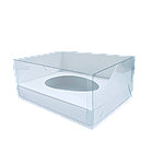 Акваріум білий під новий десерт «Яйце», 240*180*110мм