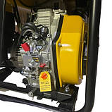 Дизельний генератор для професійного використання, 6,0 кВт, 220/380 В, JEEMAR JM8500XE3, фото 3