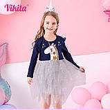 Дитяча святкова нарядна сукня для дівчинки р.128, фото 2