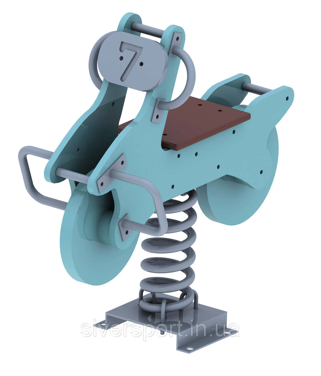 Гойдалка на пружині "Мотоцикл" SiverSport KID175, фото 1