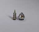 Сопло конусне з гумовою прокладкою і дифузором для аерографа UA-183K, 0,3, фото 3