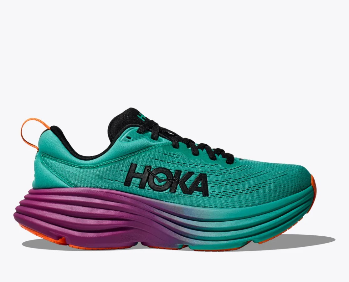 Кросівки для бігу чоловічі Hoka Bondi 8 1123202 EQB ELECTRIC AQUA / BLACK