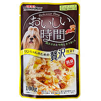 DoggyMan Low Fat Chicken & Beef ДОГГІМЕН КУРКА З ЯЛОВИЧИНОЮ в желе консерви для собак, вологий корм, пауч 100г