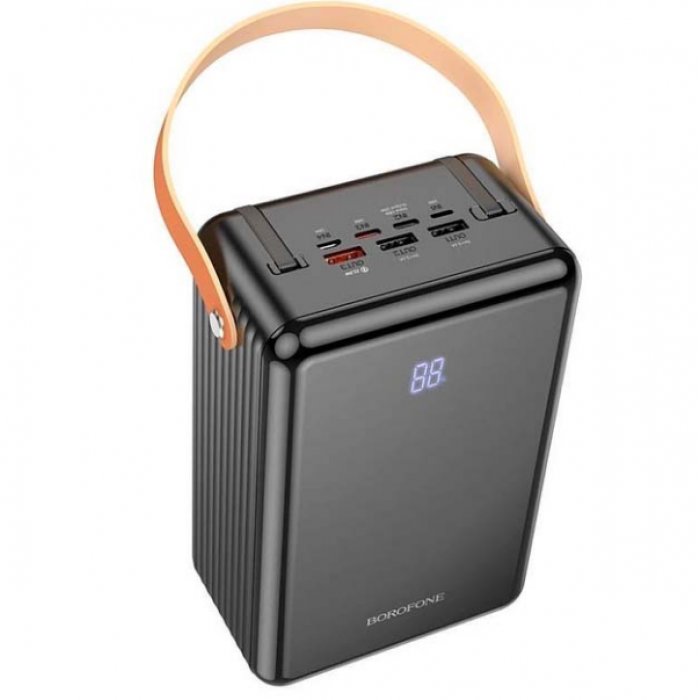 Зовнішній акумулятор Power bank BOROFONE BJ32 8000 mAh PD22,5W + швидке заряджання батарея заряджання Чорний