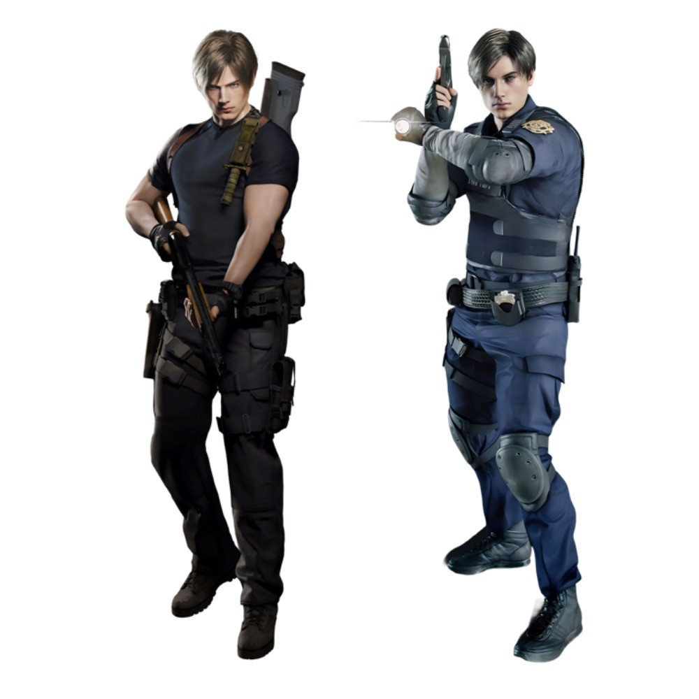 Дакімакура 180х60 см Леон Кеннеді Резидент 4 Leon kennedy Resident Evil 4 Подушка з наволочкою обнімашка, фото 1