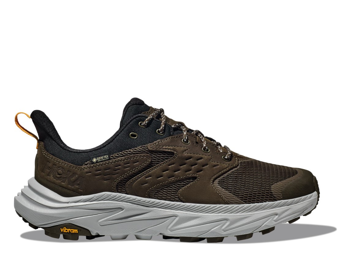 Кросівки для бігу чоловічі HOKA ANACAPA 2 LOW GTX 1141632 DDS DEEP UMBER/STARDUST