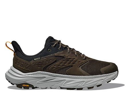 Кросівки для бігу чоловічі HOKA ANACAPA 2 LOW GTX 1141632 DDS DEEP UMBER/STARDUST, фото 1