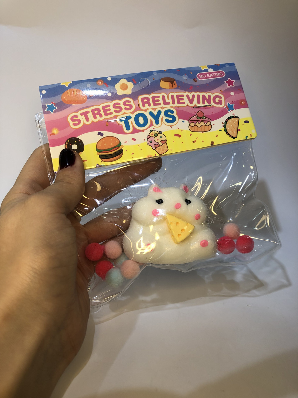 Сквіш « Таба Хом'як із сиром» білий, фото 1