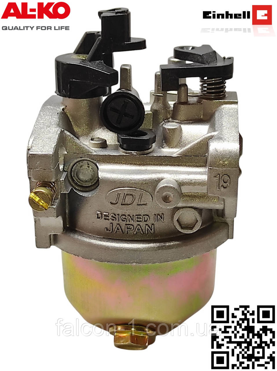 Карбюратор ALKO FLA 160 OHV Einhell Expert Garden 4.0 к.с. для культиватора/на газонокосарку Енхель/Алко/Експерт