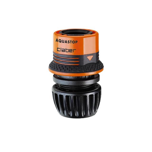 Claber Конектор 1/2" — 5/8" аквастоп для поливального шланга Ergogrip бл.