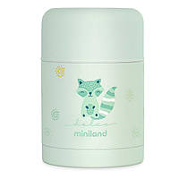 Дитячий термос для їжі Miniland Silky Thermos на 600 мл Dolce Mint