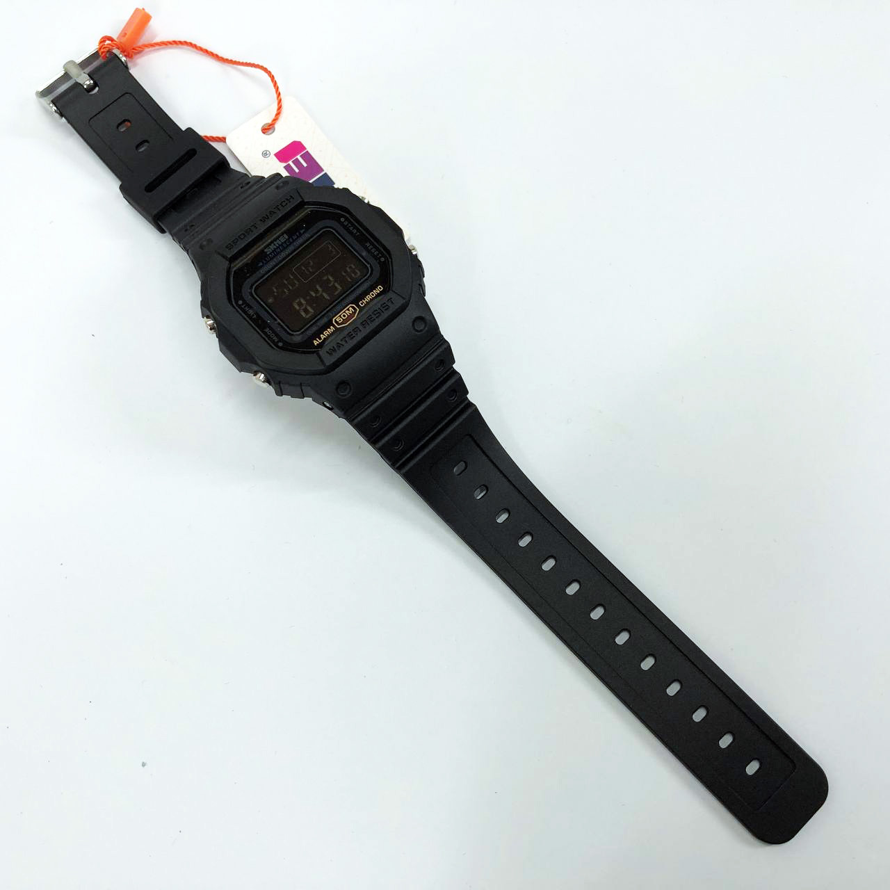 Прості електронні наручні чоловічі годинники SKMEI, Протиударні військові чоловічі годинники OH-16, фото 1