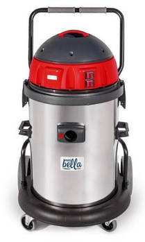 IDROBASE Пилосмок Pulito 7 сух/волог. 3500Вт/220В, нерж.бак-62л 6200л.хв