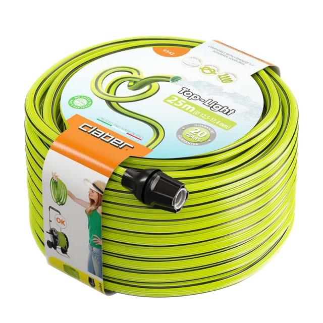 Claber Шланг поливальний 1/2" Top Light 25м, з конекторами 2шт.