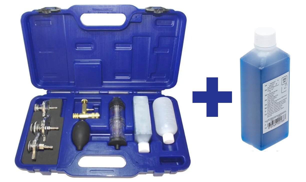 Діагностичний тестер витоків СО2 в системі охолодження