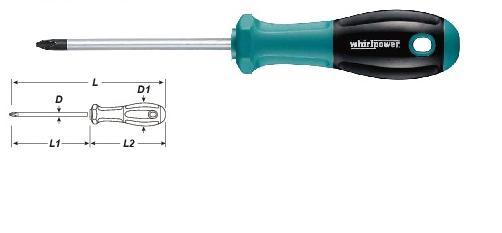 Whirlpower Викрутка PH2*150 мм