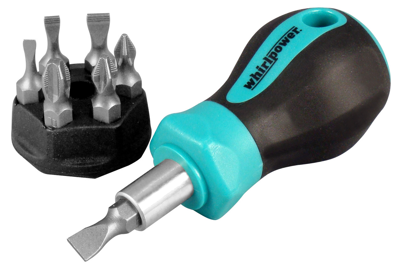 Whirlpower Викрутка міні з набором бит 8од, фото 1