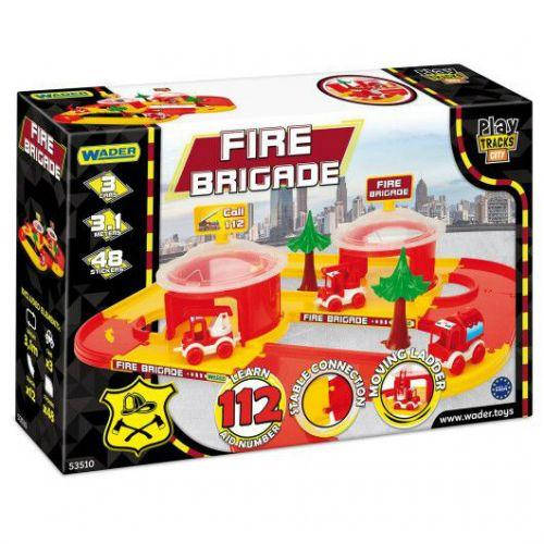 Пластиковый трек Play Tracks City: Пожарная станция, 3,1 м (ID ...