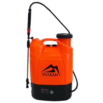 VULKAN Обприскувач акум. 16л HY-16L 12В, 8А/год,  телескоп. штанга 45-75см