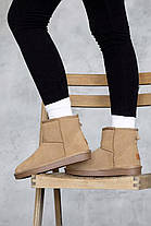 Зимові Жіночі Черевики UGG Classic Mini Brown / УГГ Класик Міні Коричневі, фото 3