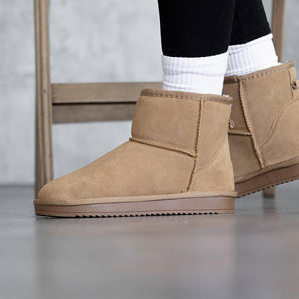 Зимові Жіночі Черевики UGG Classic Mini Brown / УГГ Класик Міні Коричневі, фото 1