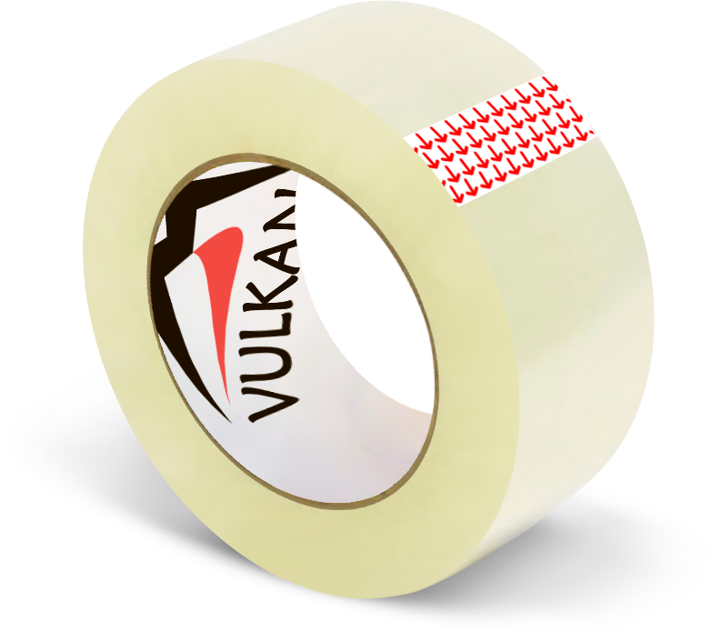 VULKAN Скотч 500м*48мм прозорий посилений