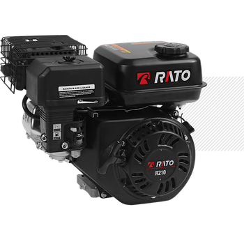 Rato Двигун бенз. Rato R210/вал 20 мм; 4,4кВт, 3600об/хв, 4-тактний, бак 3,6л