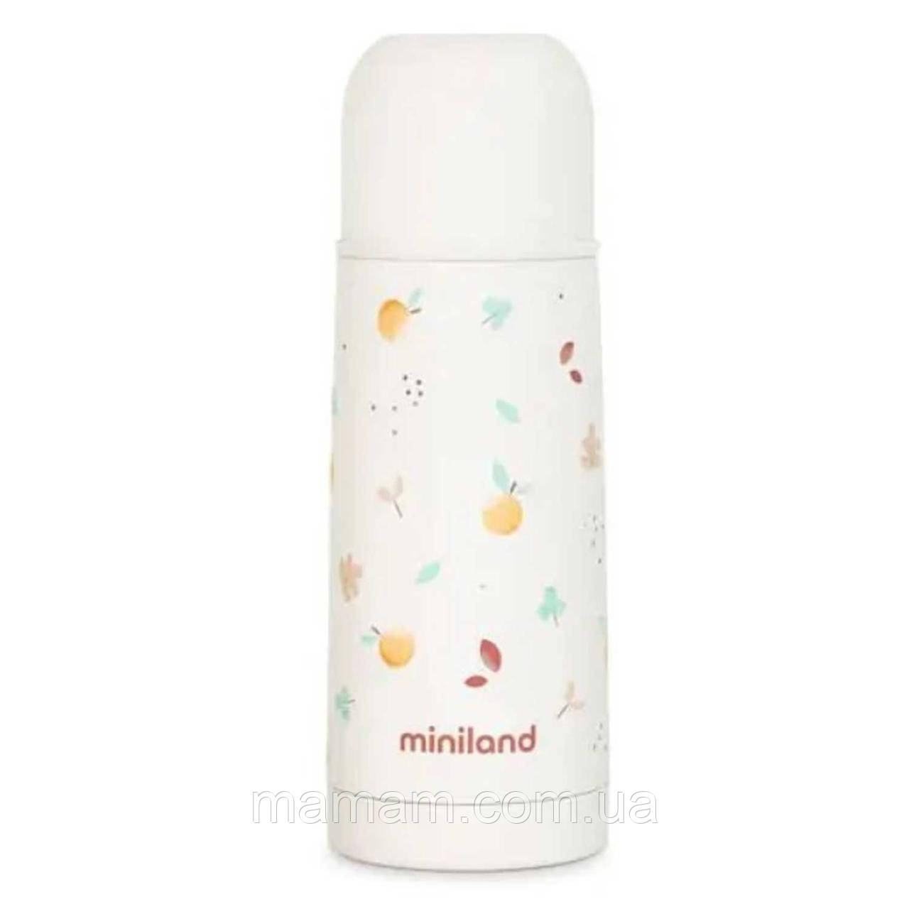 Дитячий термос Miniland Silky Thermos на 350 мл Valencia, фото 1