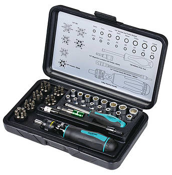 Whirlpower Набір бит 56од з тримачем пластик.кейс