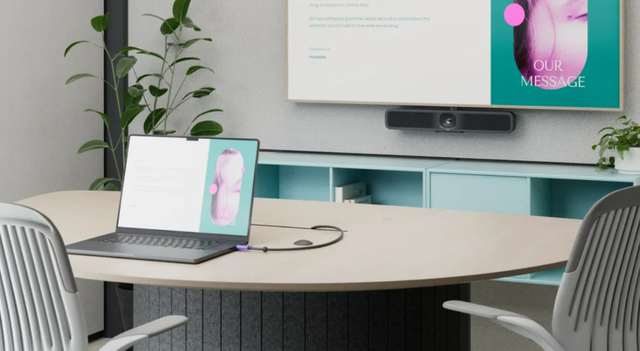 Схема підключення Logitech Meetup 2 до ноутбука